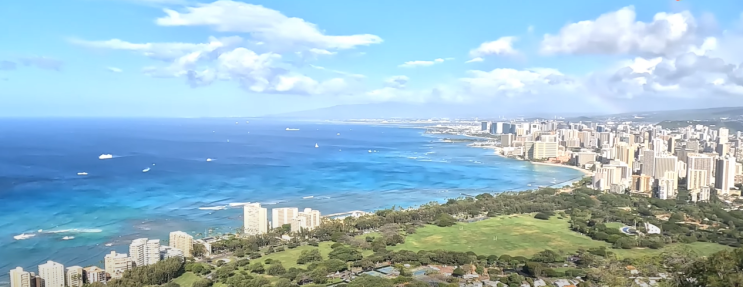  [하와이 하이킹] 다이아몬드 헤드 크레이터 트레일헤드(Diamond Head Crater Trailhead)