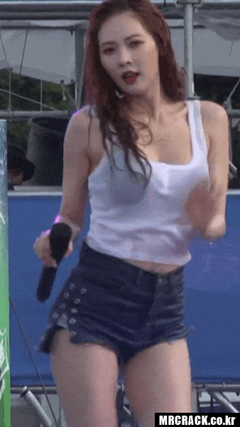 현아, 선미, 비비, 전효성, 윈터 워터쇼 워터밤 움짤 모음