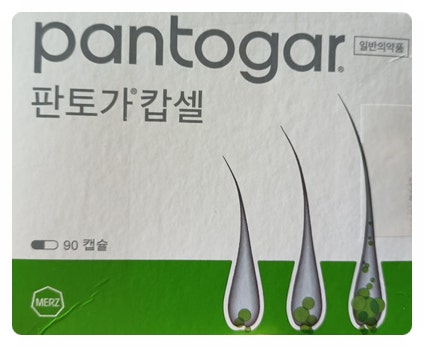 약국에서 구입 가능한 탈모 보조치료제 (판토가 캡슐) 내 돈 내산 후기