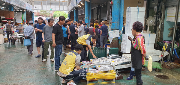  여수시 싱싱한 여수 수산물 안전성 확보 사활 걸었다!