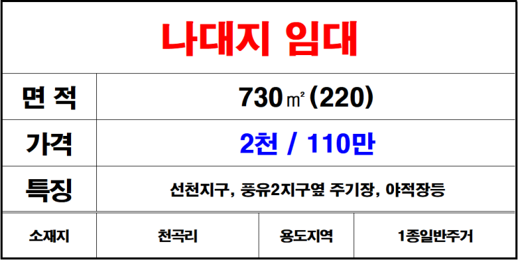  김해 주촌 천곡리 나대지임대 주촌토지임대 주촌땅임대 주기장 야적장등