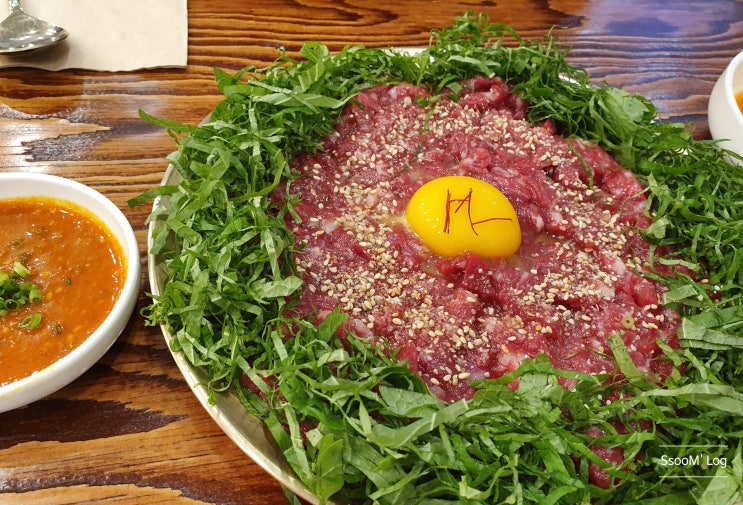  송도 트리플스트리트 깨비옥 / 육회, 도가니수육 맛집