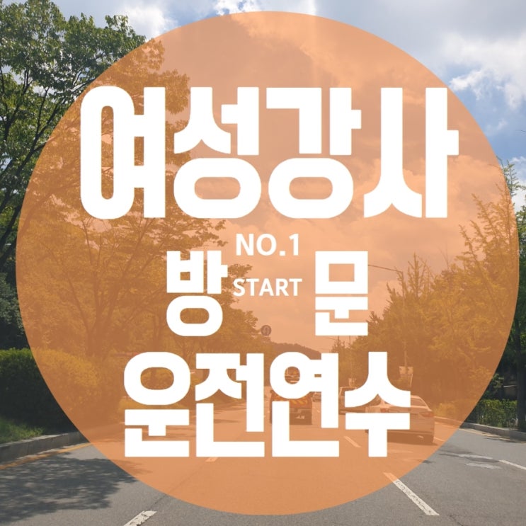  서울 운전연수 후기 [방문 운전연수학원] 4일 내돈내산 솔직후기