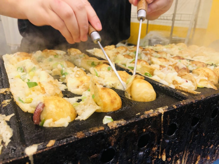 강동 명일역 맛집 - 규니 타코야끼
