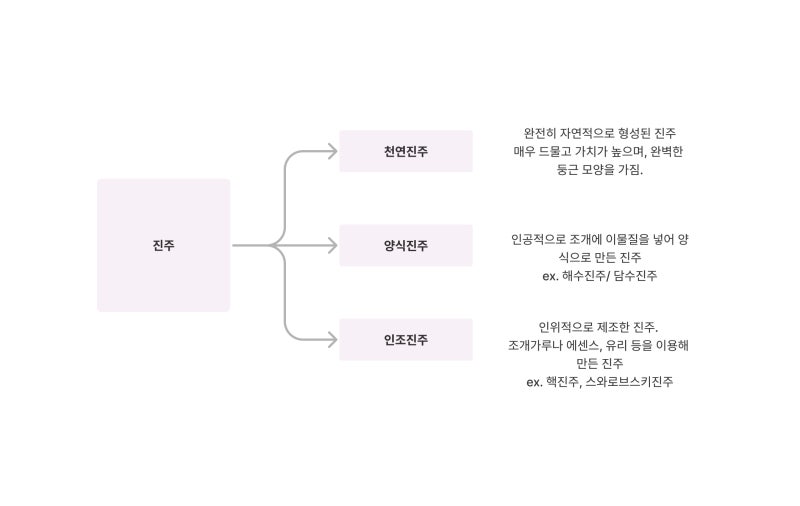 해수진주 종류, 특징, 담수진주와의 차이점 -by 보니또띠프