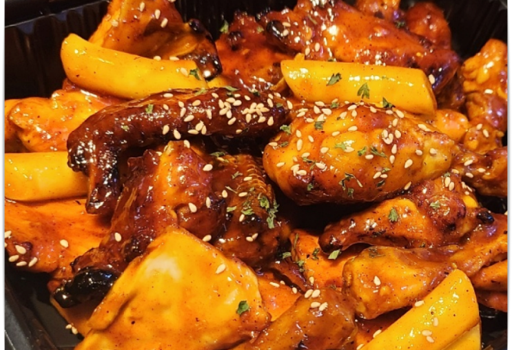  순천 근처 양념치킨맛집 훌랄라치킨 순천신대점