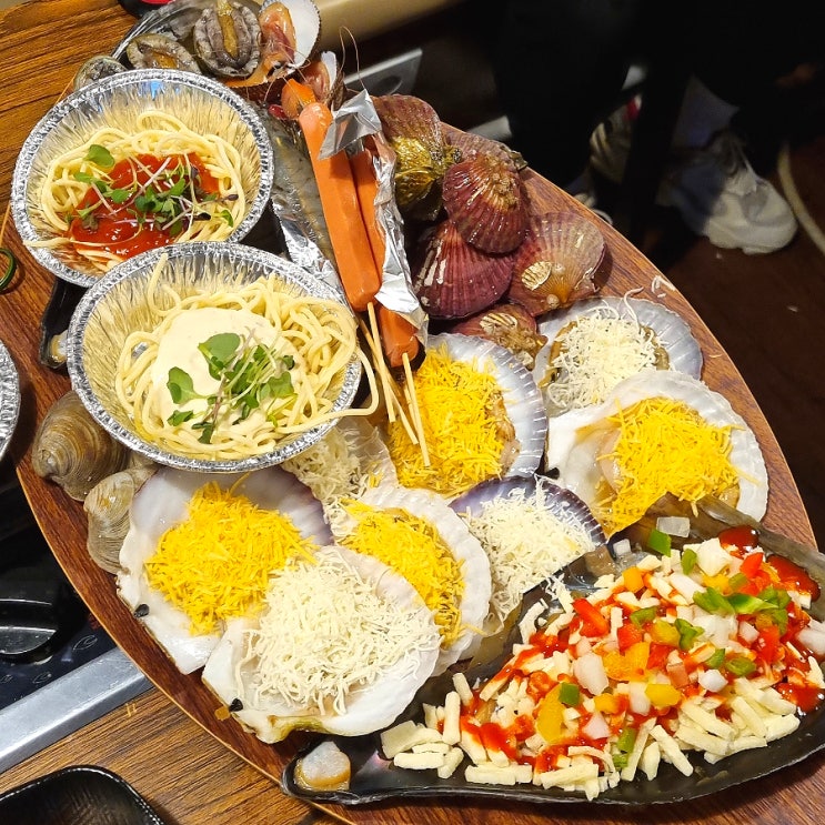  [영등포] 쪼개 : 조개구이 해물칼국수가 맛있는 핫플 맛집