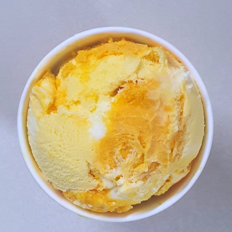  베스킨라빈스 구리등기소점 아빠왔다팩 가격 및 구성 신상 맛 라이언 망고 마카롱