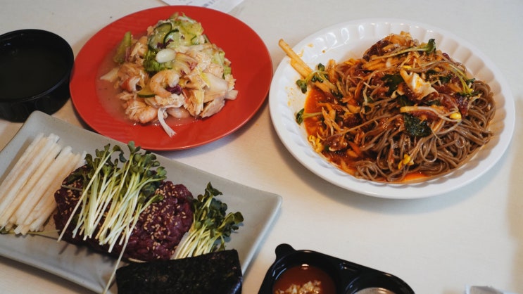  연수동에 숨은 육회맛집이 있다 조선육회 연수점에서 맛있는 막국수 발견한 후기