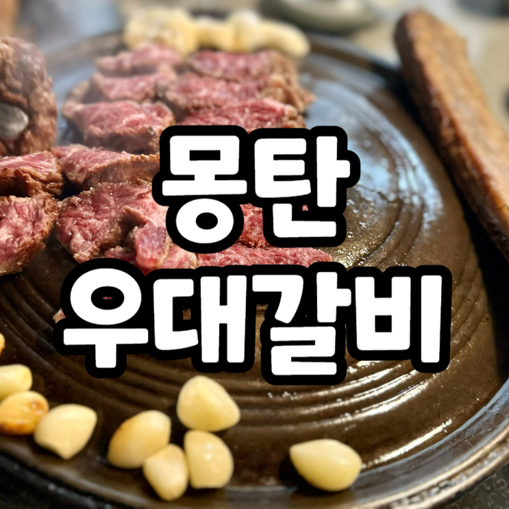  몽탄 이름의 유래, 우대갈비, 짚불구이 맛집