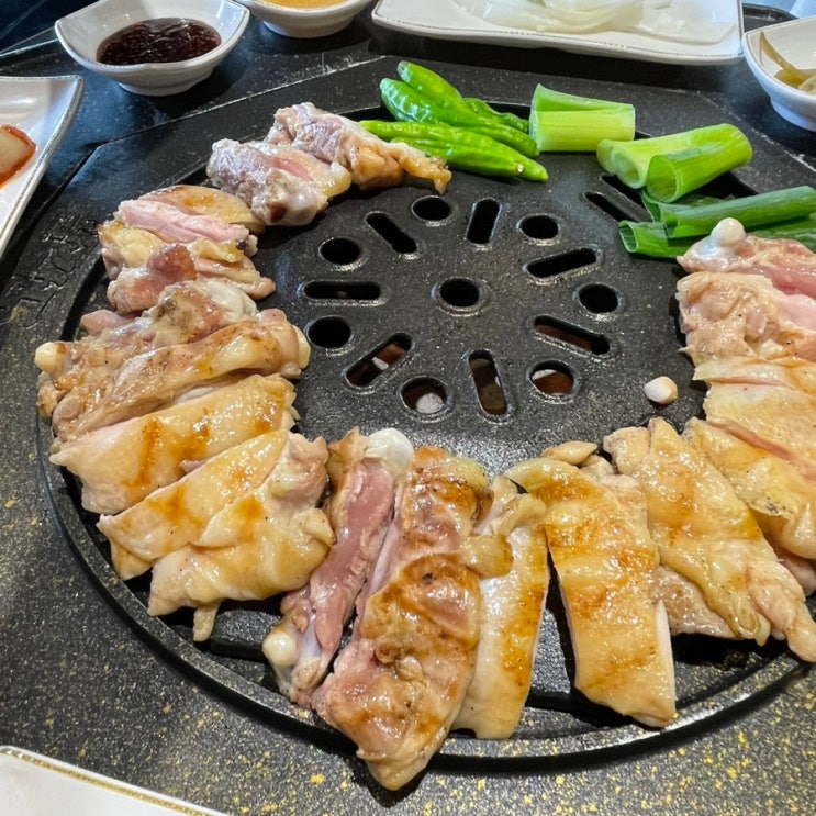  인하대 맛집 팔각도 숯불 닭갈비!