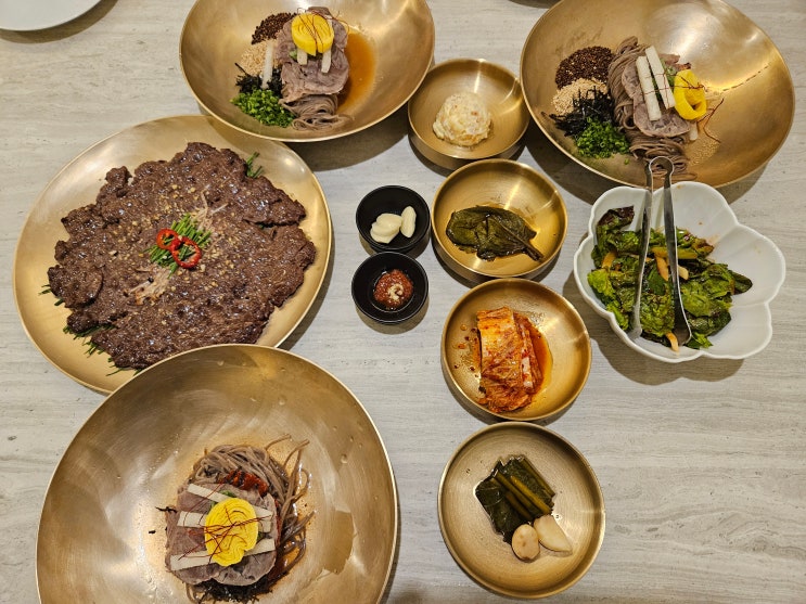 광교앨리웨이 맛집 가족 모임 식당 한정식 동화고옥