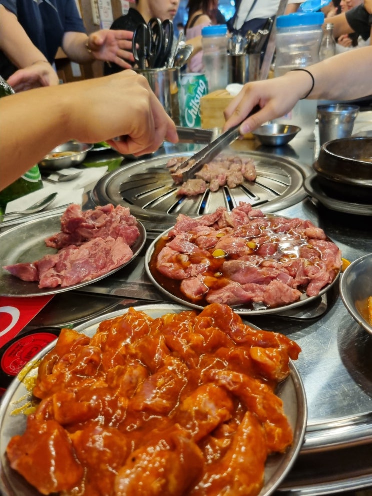  [피규어 맛집] 가성비 좋은 강남역 단체회식 장소 추천 강남갈매기.