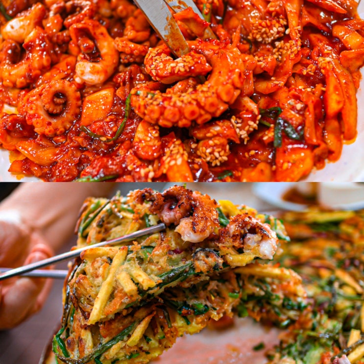  인천 연수동 맛집 착한낙지 해물파전 연수역 밥집 주차정보
