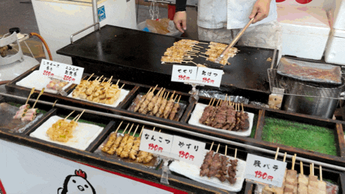 [후쿠오카] 카와바타 상점가 길거리 음식