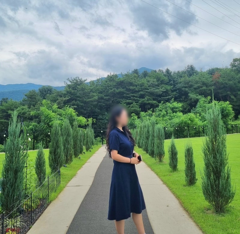 라코스테 폴로 피케 원피스 휘뚤마뚤 카라 있는 롱원피스