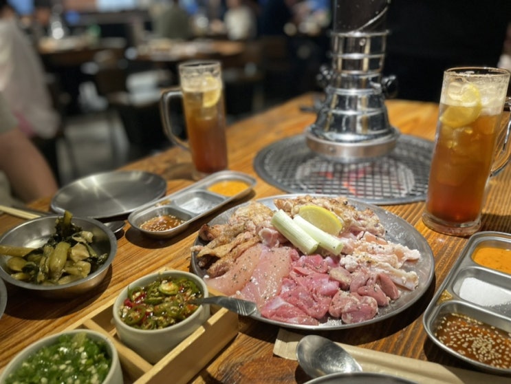  [교대역맛집] 송계옥 교대점 불금웨이팅 후기 - 닭특수부위, 얼그레이하이볼