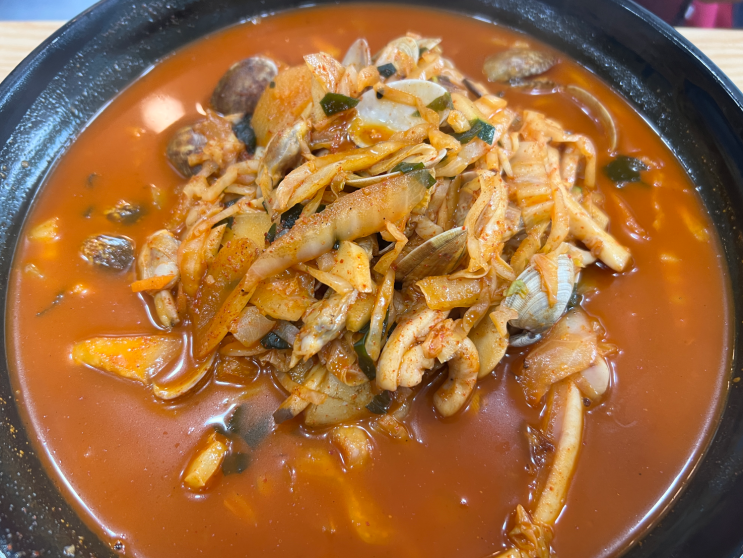  부천 송내 바지락 짬뽕맛집추천 정아각