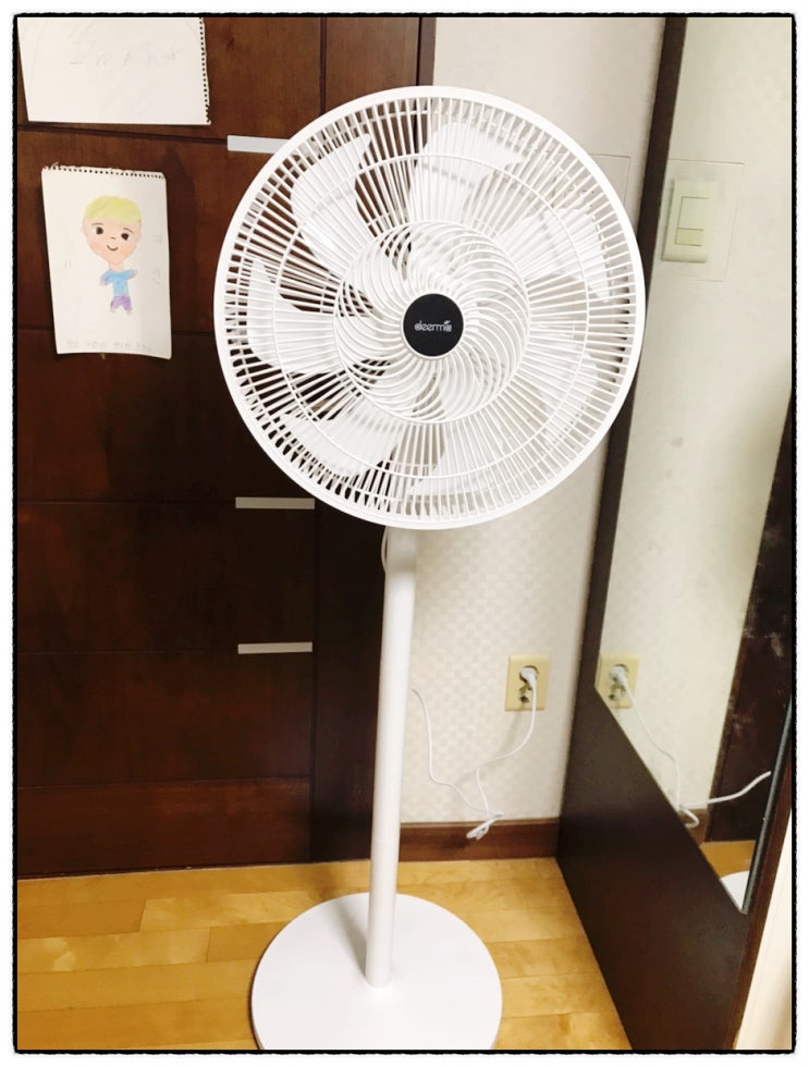  디어마 스탠드형선풍기 DEM-FD10W 사용후기