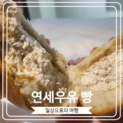 [연세우유 빵] 솔티 카라멜 생크림