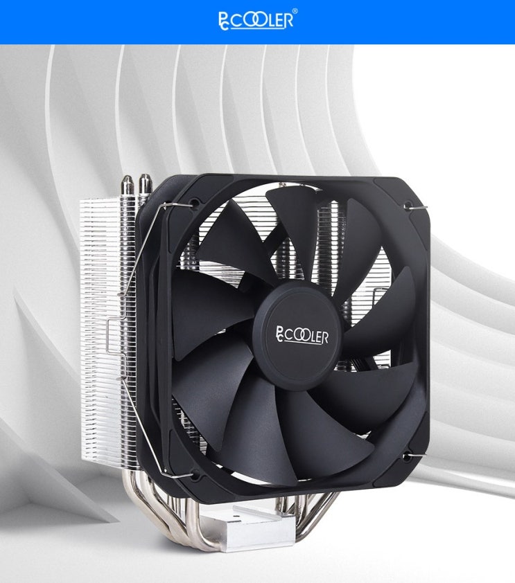  가성비 쿨러 PCCOOLER PALADIN 400 (BLACK) 사용후기