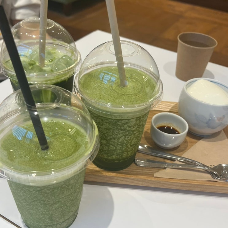  삼성역 카페 가배도 코엑스점 우유 판나코타