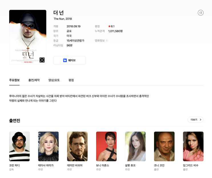  (영화) 더 넌