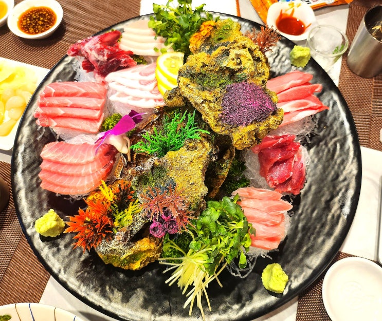  고급진 퀄리티! 양주 옥정 참치 코스 맛집 '옥정호수참치' (리필, 해체쇼)
