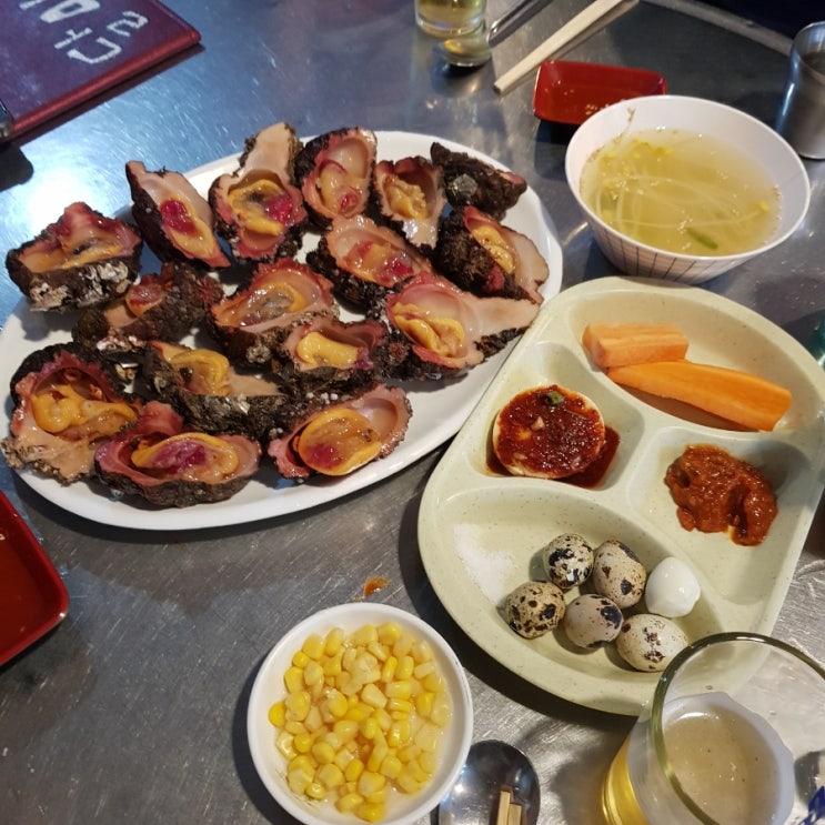  연산동 돌멍게 맛집 포장마차달마 내돈내산 후기 (진짜 포장마차는 아님)