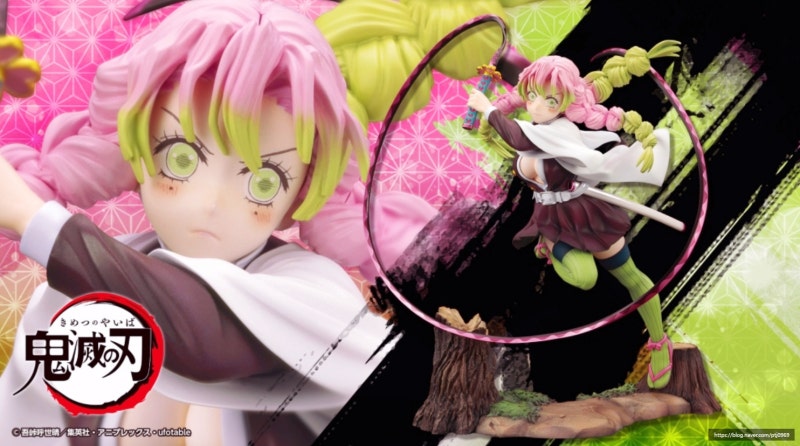 귀멸의 칼날 ARTFX J 칸로지 미츠리 피규어 : 네이버 블로그