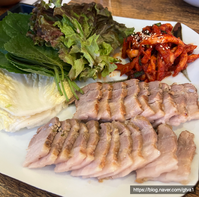  [평택 맛집] 팽성 "유박사 보쌈&칼국수" 방문후기