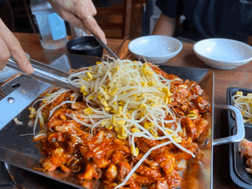  경기 여주 불쭈꾸미 들깨 수제비 맛집 돗가비불쭈꾸미