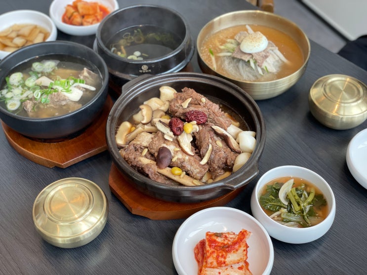  수원역 갈비찜 냉면 아소정 롯데백화점 수원점