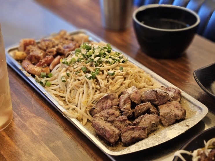  잠실 데이트 송리단길 맛집 다케오 호르몬 데판야끼 믹스호르몬 철판요리 우삼겹 야끼소바 내돈내산 후기