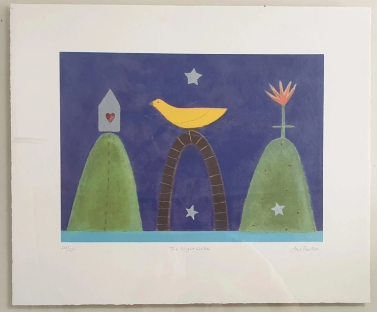  [Jane/그림] Jane Poulton 판화 "The Night Watch"