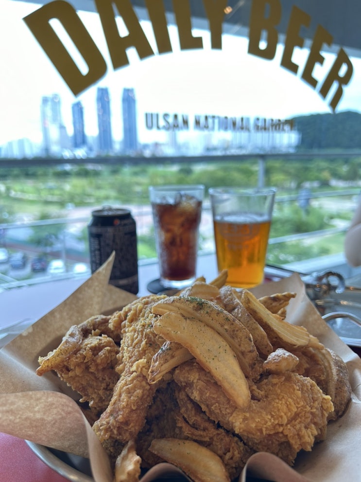  [울산맛집] 태화강 국가정원뷰가 뷰 생활맥주 울산국가정원점에서 치맥