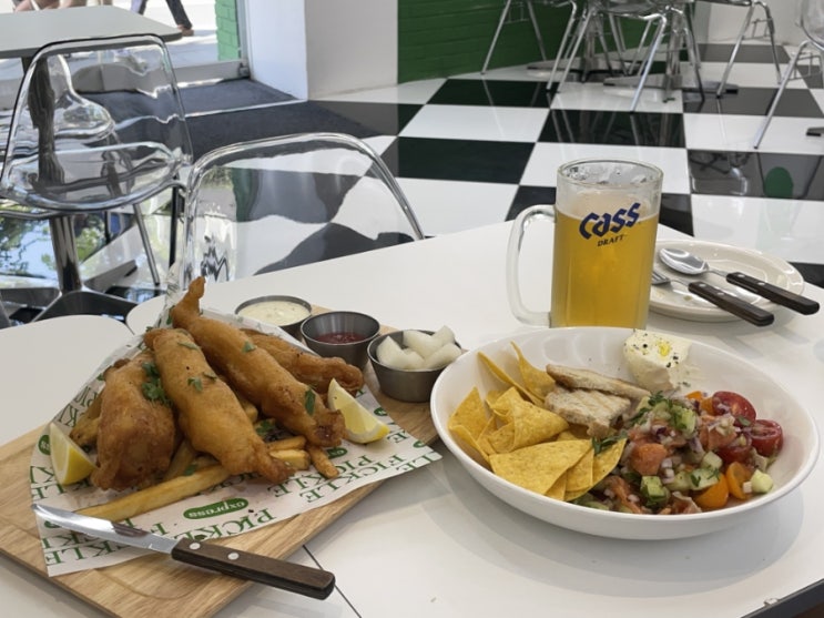  [동대문 데이트 맛집]  피쉬앤칩스와 연어카도브루스케타  피클피클익스프레스 주차 Tip