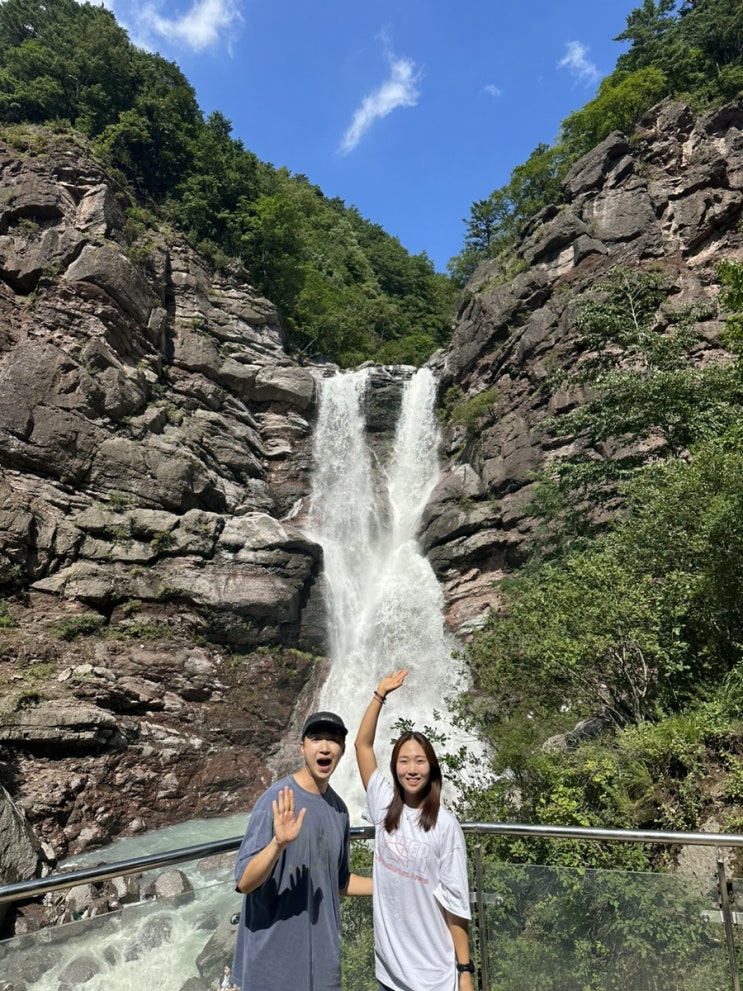 삼척 미인폭포와 한국의 그랜드캐니언 통리협곡, 주차 소요시간 가는 법