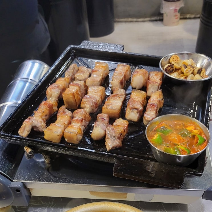  송도 오겹살 맛집 제주 돈가돈(김치 콩나물국 맛집)
