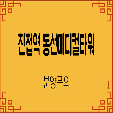  진접역 동선메디컬타워 진접역 역세권 프라자 상가 잔여호실 분양가 문의