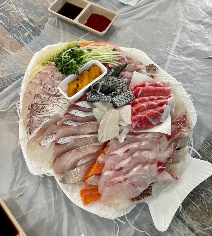  노량진 수산시장 모듬회 맛집, 형제상회 (feat. 초장집 전망 좋은 집)