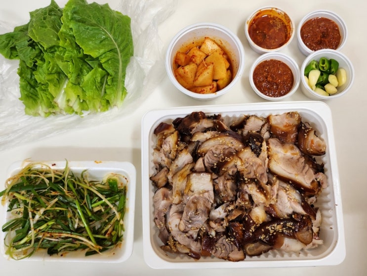  용인중앙시장 순대&족발 골목 용인족발추천 평원집