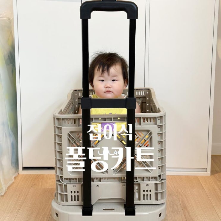 휴대용 접이식 폴딩카트 간편한 핸드카트추천 리프레폴딩박스