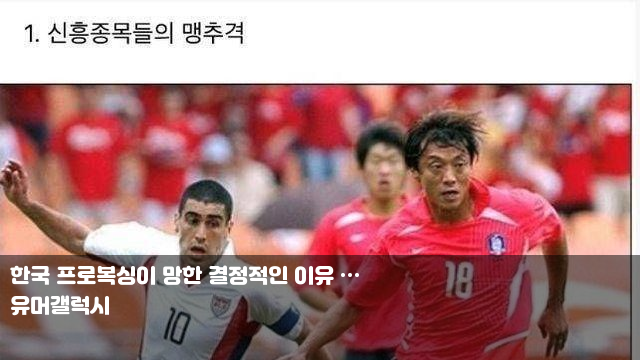 한국 프로복싱이 망한 결정적인 이유 … 코로나 2.5 격상…한... 