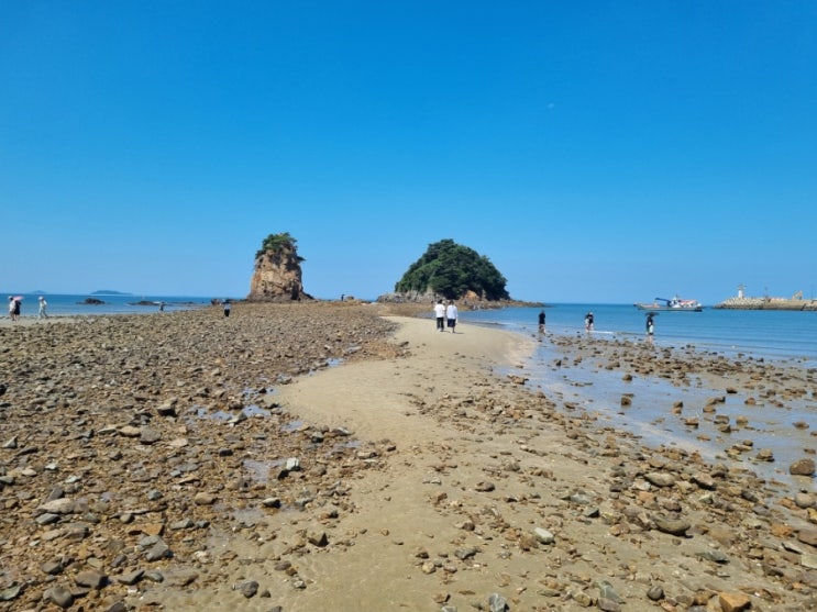  [태안 안면도] 꽃지 해수욕장, 꽃지 해안공원, 해미읍성왕꽈배기, 진미정, 대성식관, 카페아일, 위드안면도펜션
