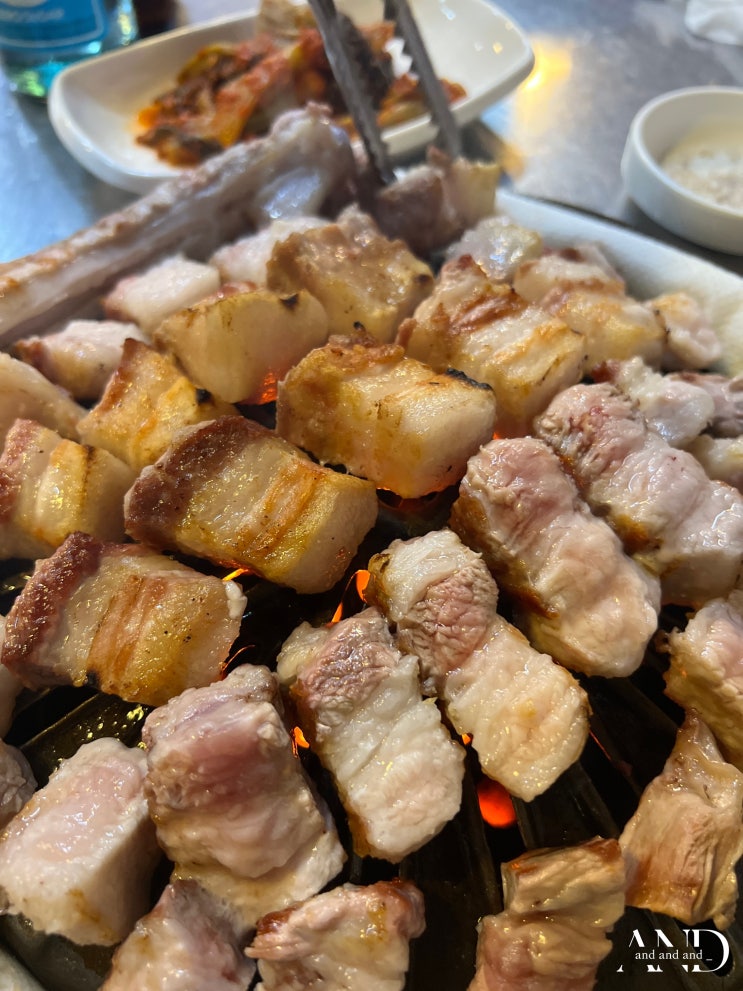 구암생갈비 성정동 본관 : 천안 현지인 맛집, 돼지 생갈비와 갓라면