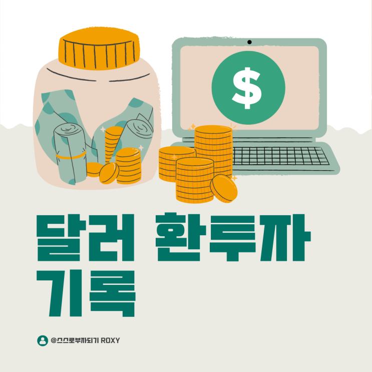  원달러 환율 상승세 ! - 달러 환투자 기록, 잘한 투자일까? 실패한 투자일까?