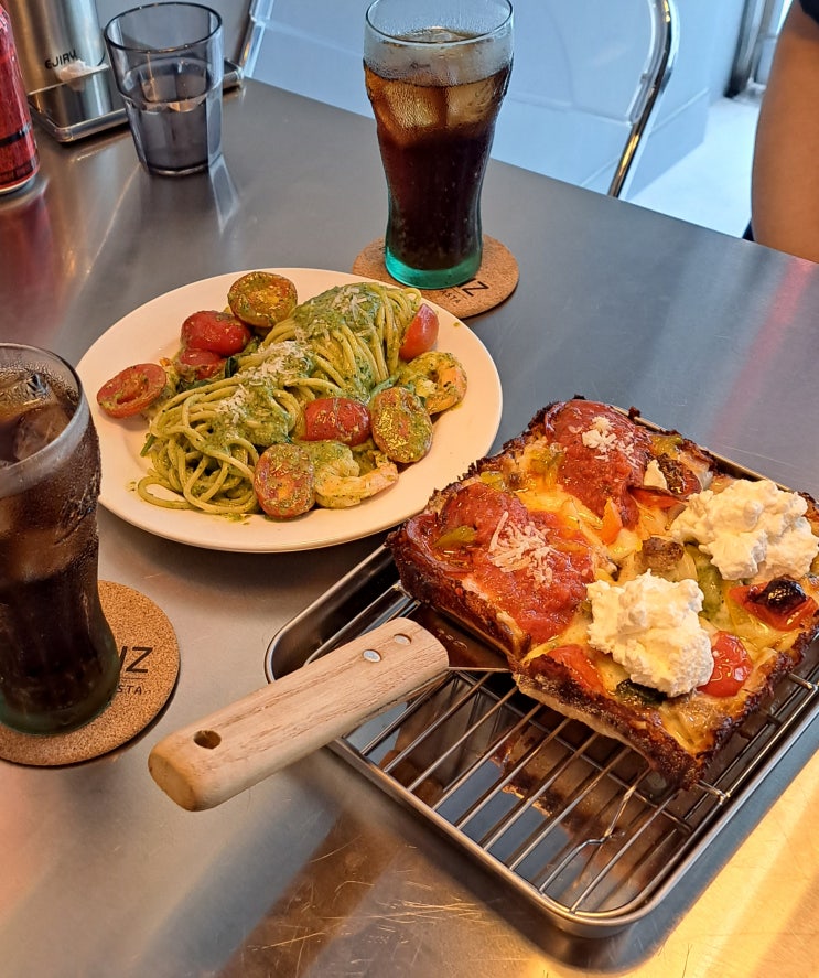  부평동 맛집 딥핏, 수제도우로 만드는 피자 파스타 세트