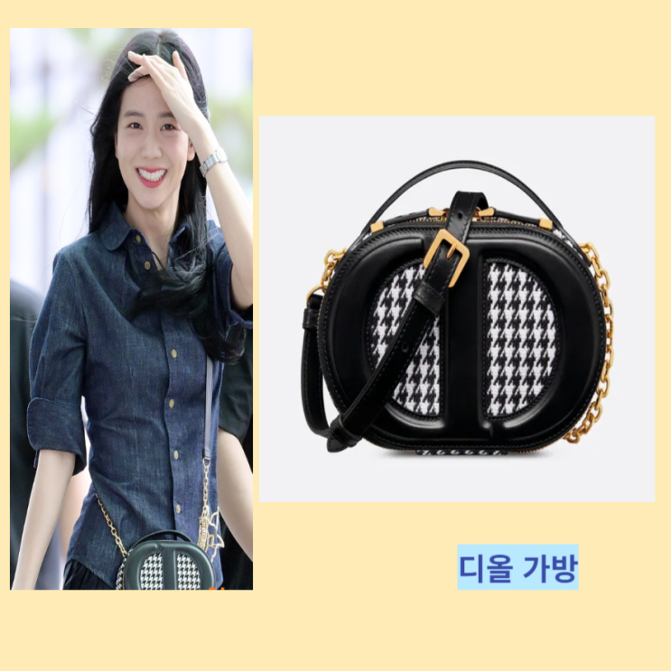 블랙핑크 지수 공항패션 디올 가방 CD 오벌 카메라백 정보 블랙핑크 지수 공항패션 디올 가방 CD 오벌 카메라백 정보