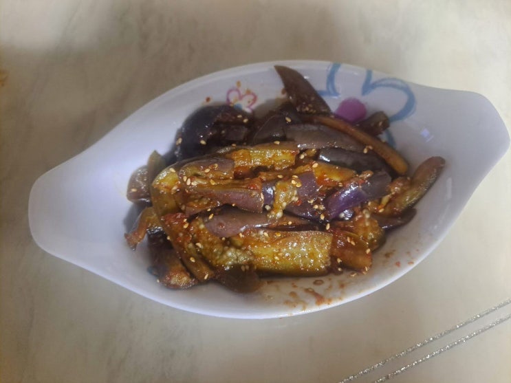  아빠의 주말 요리[마파두부, 가지무침,더덕구이]